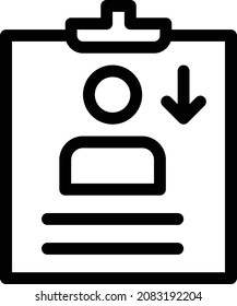 clipboard vector illustration isolated on a transparent background . color vector icons for concept or web graphics.