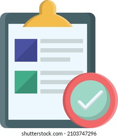 ilustración del portapapeles Vector en un fondo transparente.Símbolos de calidad superior.Icono plano de línea vector para el diseño de concepto y gráfico.
