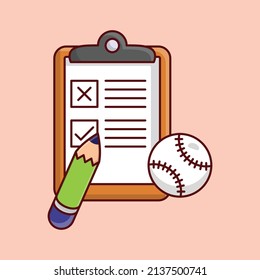 clipboard Vector illustration on a transparent background. Premium quality symmbols. Vector line flat icons for concept and graphic design. 
