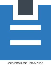 clipboard Vector illustration on a transparent background.Premium quality symbols.Glyphs vector icon for concept and graphic design. 
