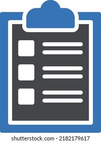 Clipboard Vector illustration on a transparent background.Premium quality symbols.Glyphs vector icon for concept and graphic design.