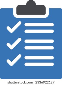 clipboard Vector illustration on a transparent background.Premium quality symmbols.Glyphs vector icon for concept and graphic design. 
