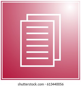 Clipboard web Icon