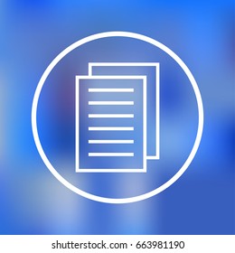 Clipboard web Icon