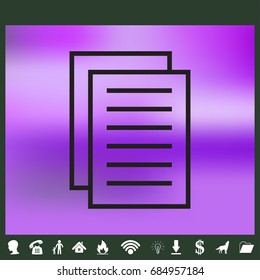 Clipboard web Icon