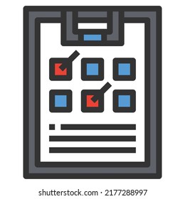 Clipboards icon vector illustration  . 