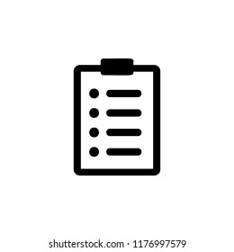 clipbord icon. Simple glyph vector of Medicine set for UI and UX, website or mobile application