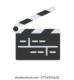 Clipper icon, flat, isolated, Illustrator graphics