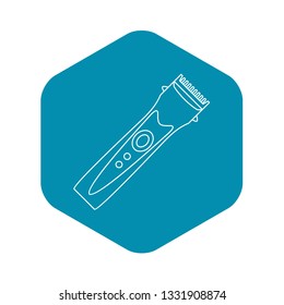 Clipper icon. Outline illustration of clipper vector icon for web