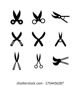 clippers garden icon or logo isolated sign symbol vector illustration - Collection of high quality black style vector icons
