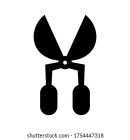 clippers garden icon or logo isolated sign symbol vector illustration - high quality black style vector icons
