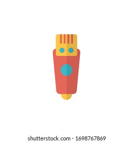 clippers icon vector illustration flat style design. isolated on white background