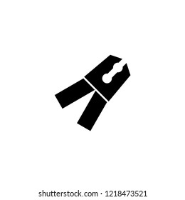 clippers icon. clippers vector illustration on white background for web and apps.