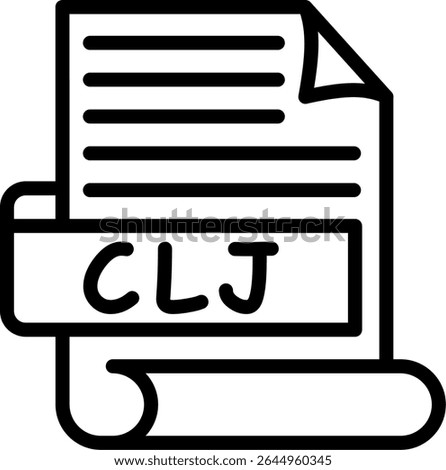 CLJ Clojure script source code file
