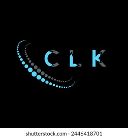 CLK letter logo abstract design. CLK unique design. CLK.
