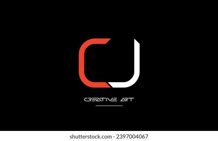 Monograma del logotipo de las letras abstractas CL, LC, C, L