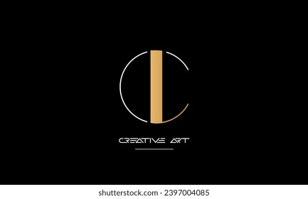 CL,LC, C, L abstract letters logo monogram