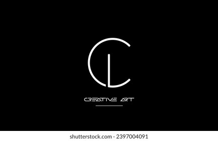CL,LC, C, L abstract letters logo monogram