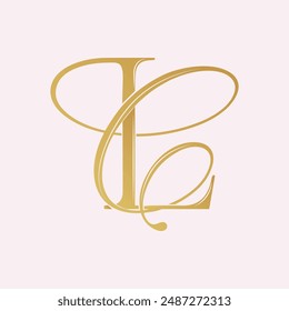 CL,LC, logo CL,Letter CL,monogram CL, vector, logo, Wedding Monogram Initials, Wedding Logo, Wedding Monogram,Logo Design, calligraphy,letters,alphabet