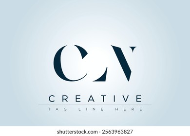 CLN abstract letter logo design. This logo is designed by three abstract letters.
