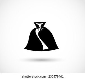 Cloak icon vector