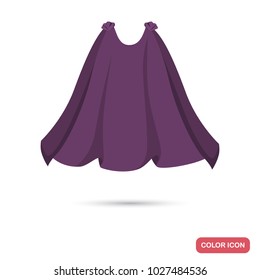 Cloak of the Super Hero color flat icon