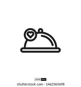 Cloche icon, design inspiration vector template for interface and any purpose