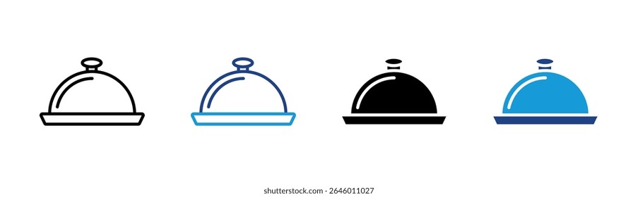 Cloche Symbol Element für Design