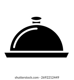 Cloche Symbol Element für Design