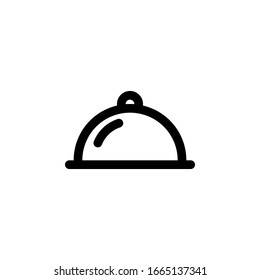 cloche icon isolated vector EPS10