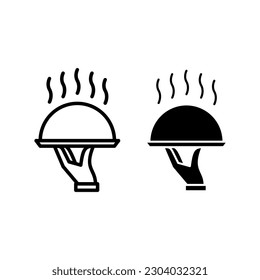 Plantilla de logotipo de ilustraciones vectoriales de icono de cierre para muchos fines. Aislado sobre fondo blanco.