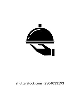 Cloche Symbol Vektorgrafik Logo Vorlage für viele Zwecke. Einzeln auf weißem Hintergrund.