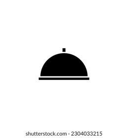 Cloche icon vector illustration logo template for many purpose. Isolated on white background.