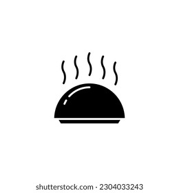 Cloche icon vector illustration logo template for many purpose. Isolated on white background.