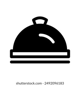Cloche Icon Vector Symbol Design Illustration