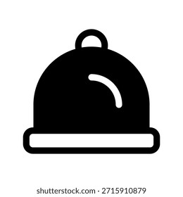 Cloche Icon Vector Symbol Design Illustration