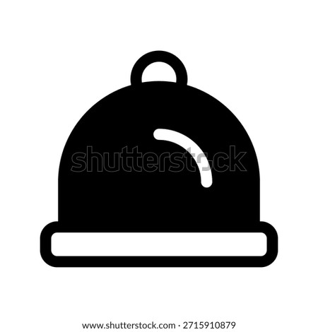 Cloche Icon Vector Symbol Design Illustration