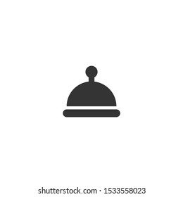 Cloche icon,vector on a white background