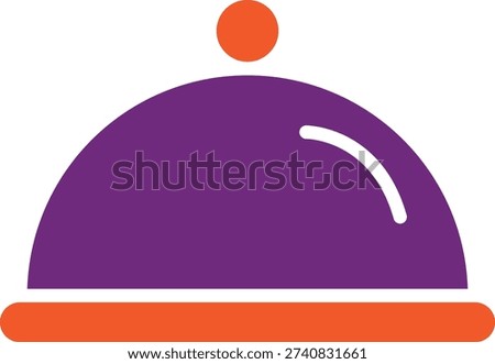 Cloche Vector Icon Design Illustration