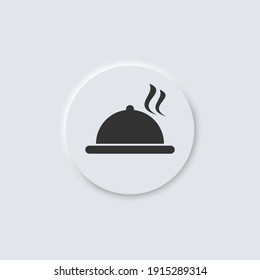 Cloche Vector Neumorphism Design Icon