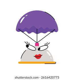 Cloche vector Sticker. Eps 10 file