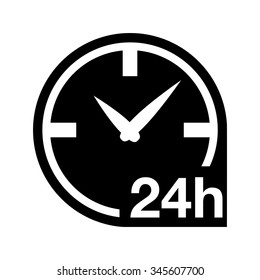 Clock 24H Icon