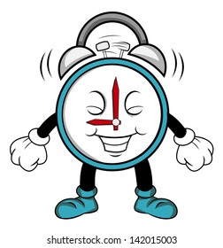 Clock alarm cartoon