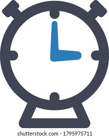 Clock Alarm icon (Vector illustration)