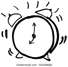 clock alarm illustration