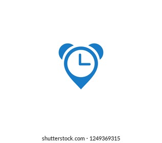 Clock alarm logo 