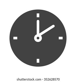 Clock, alarm, time icon vector image. Can also be used for office. Suitable for use on web apps, mobile apps and print media.