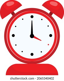 Arte vectorial de alarma de reloj e ilustración