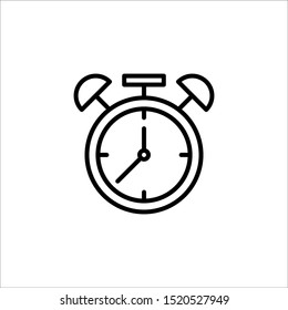 Clock Alarm Vector Icon Eps10