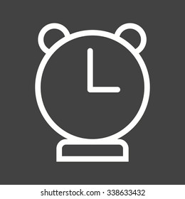Clock, alarm, watch icon vector image. Can also be used for education and science. Suitable for use on web apps, mobile apps and print media.